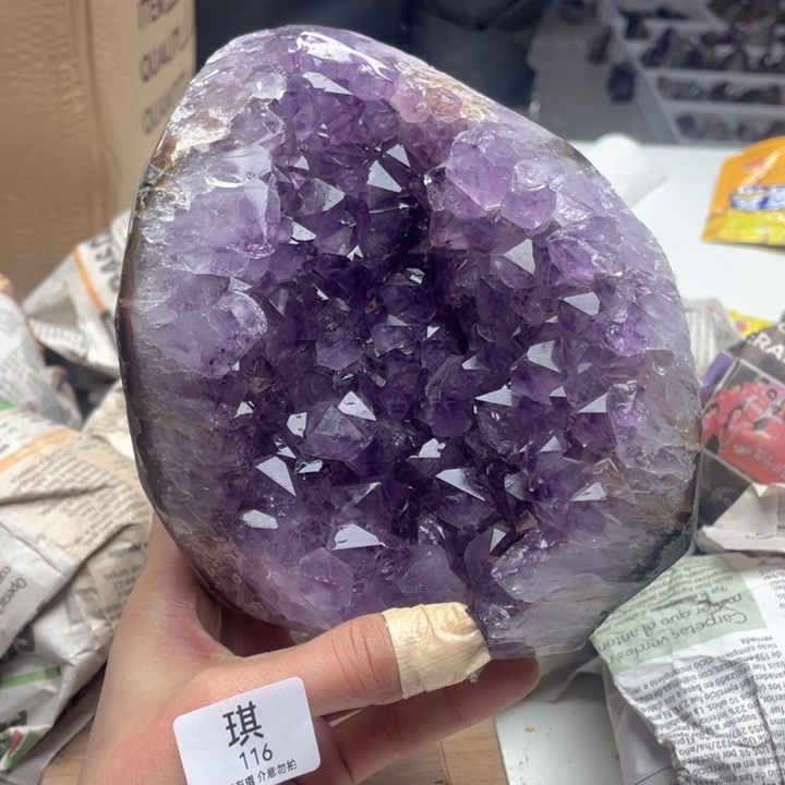 未镶嵌大型摆件（非配饰）紫晶