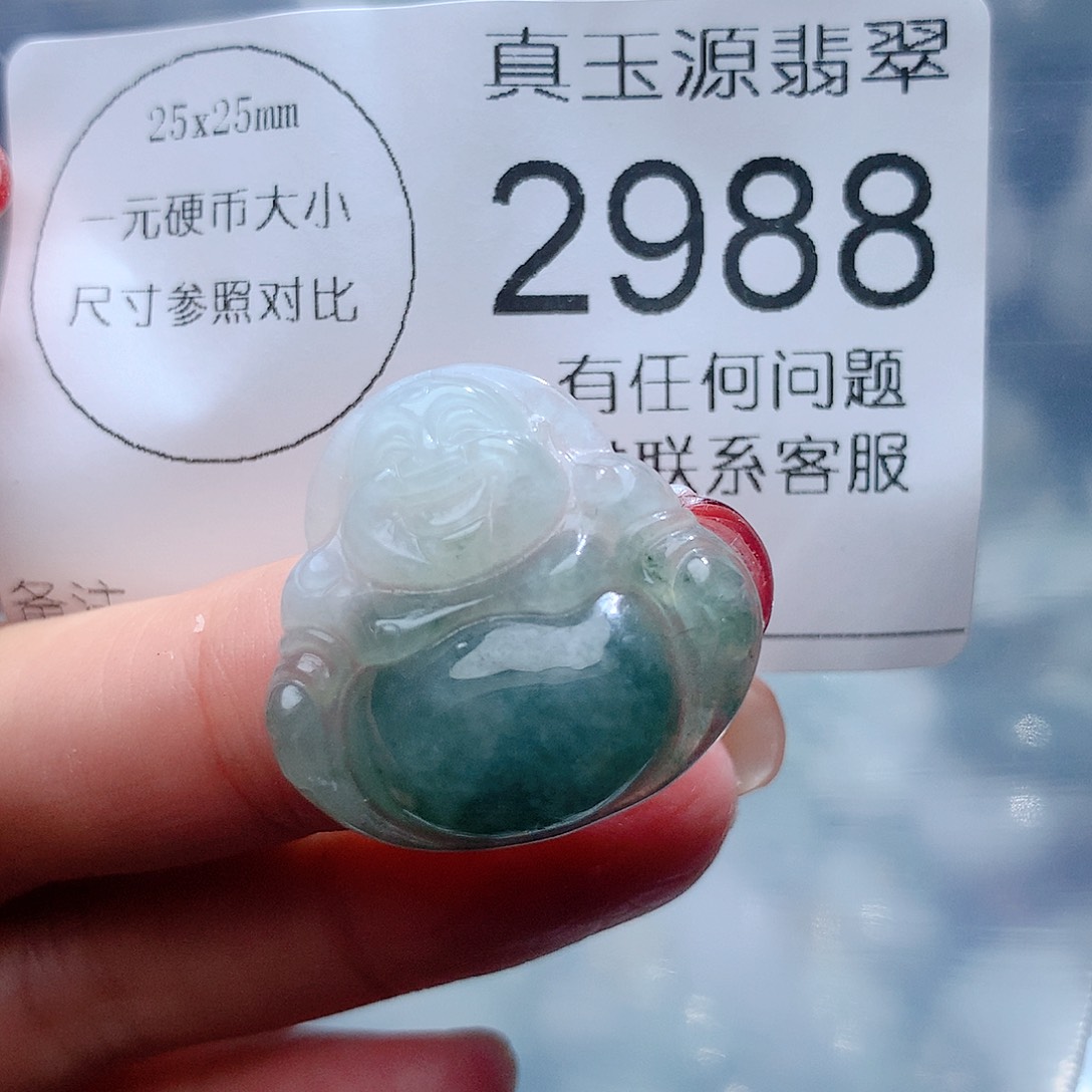 翡翠颈饰未镶嵌2988。