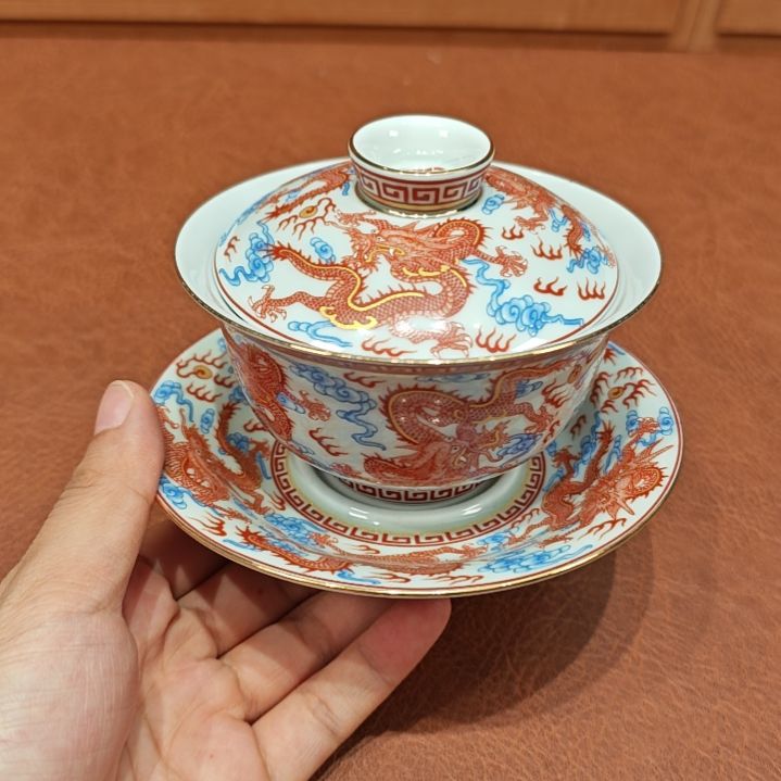 景德镇茶器茶杯主人杯盖碗