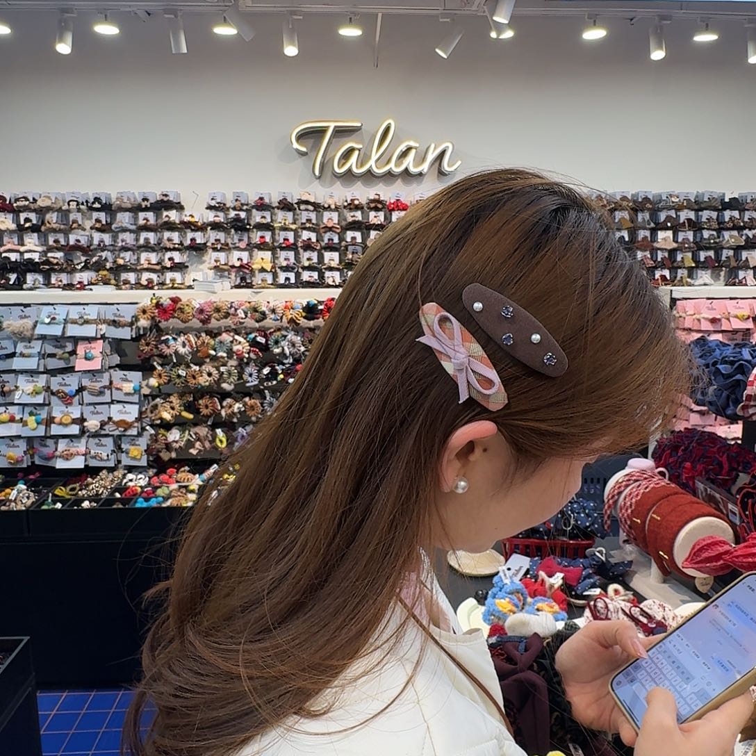 非金属蝴蝶结对夹