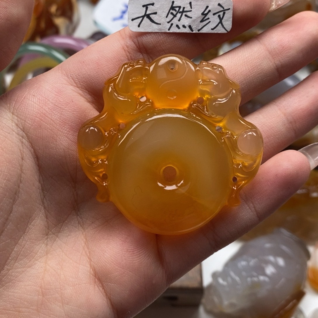 玛瑙/玉髓未镶嵌颈饰
