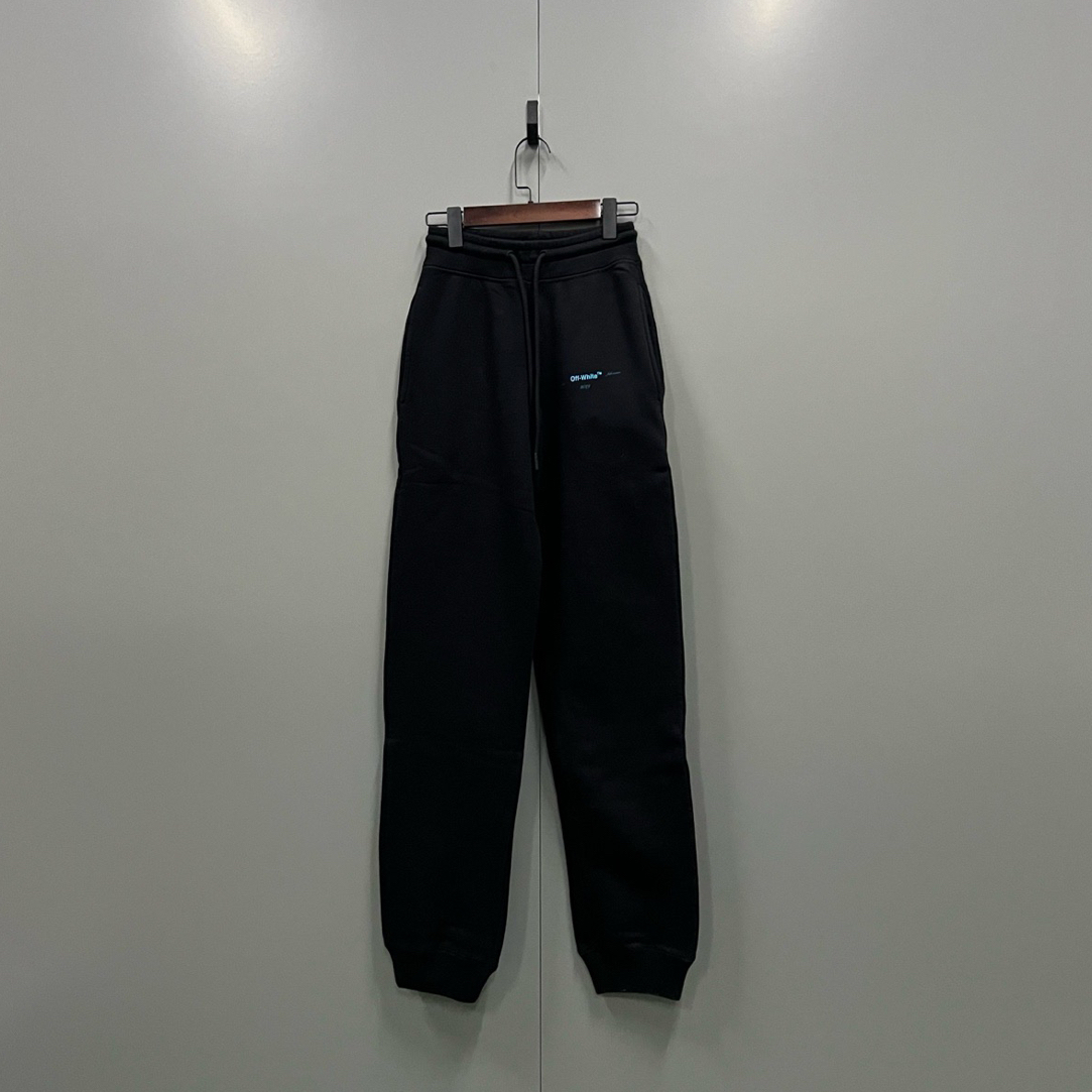 99新 OFF-WHITE (ll) 彩色箭头印花卫裤 XS码007286