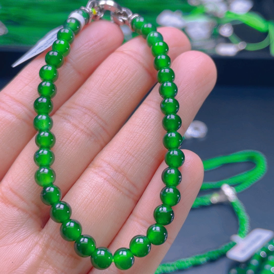 翡翠项链未镶嵌，1