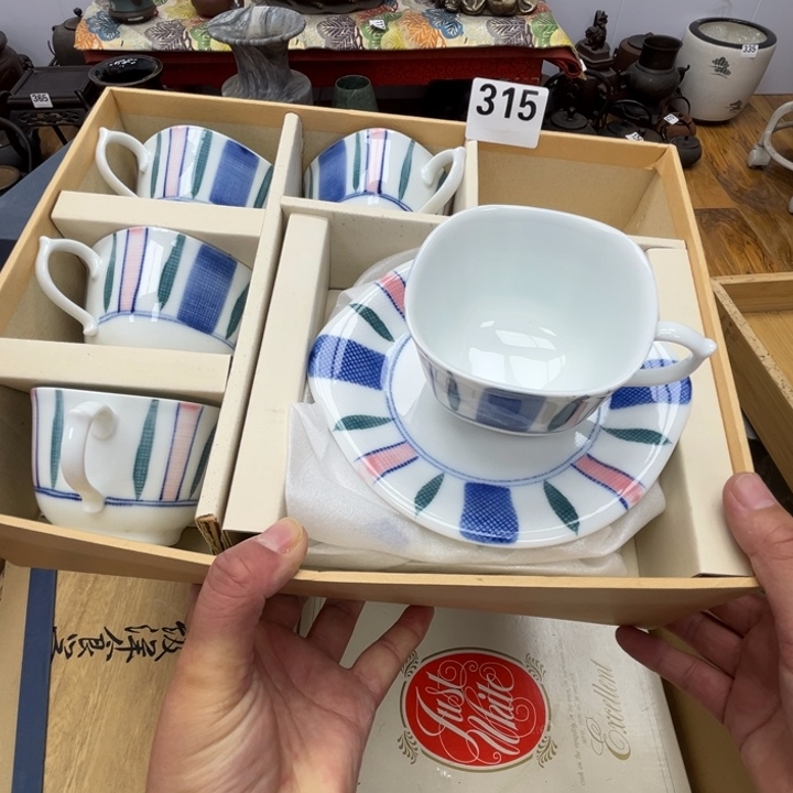 瓷片呀工艺品摆件瓷器摆件正能量 