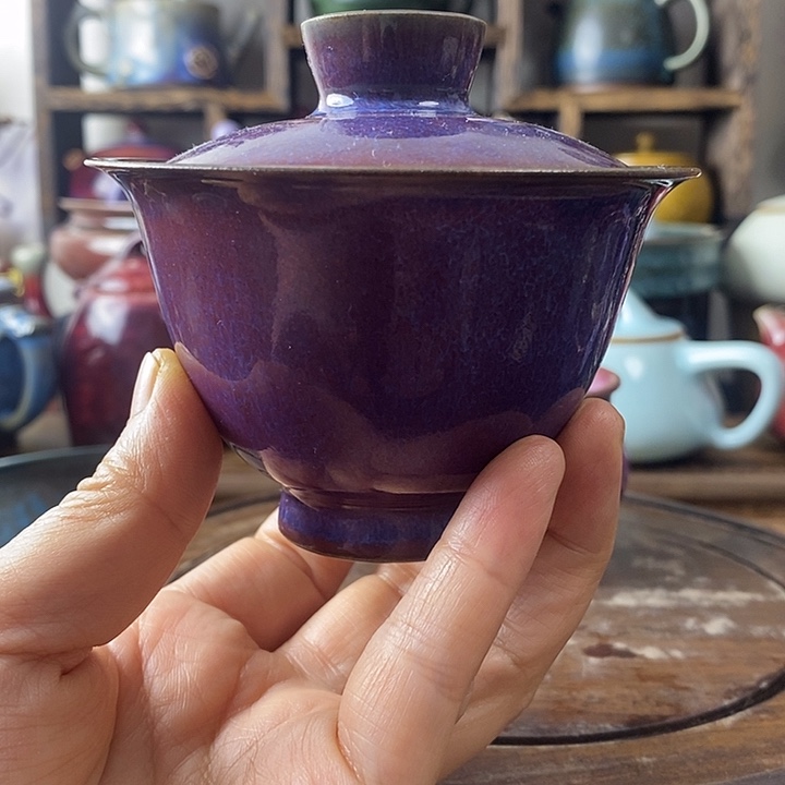 中国神后钧瓷茶具