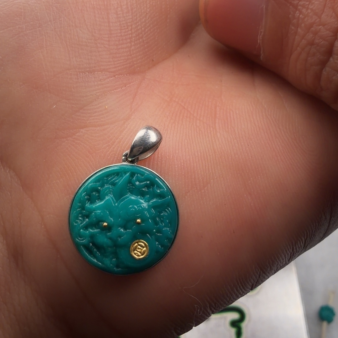 Z***H绿松石未镶嵌笔搁