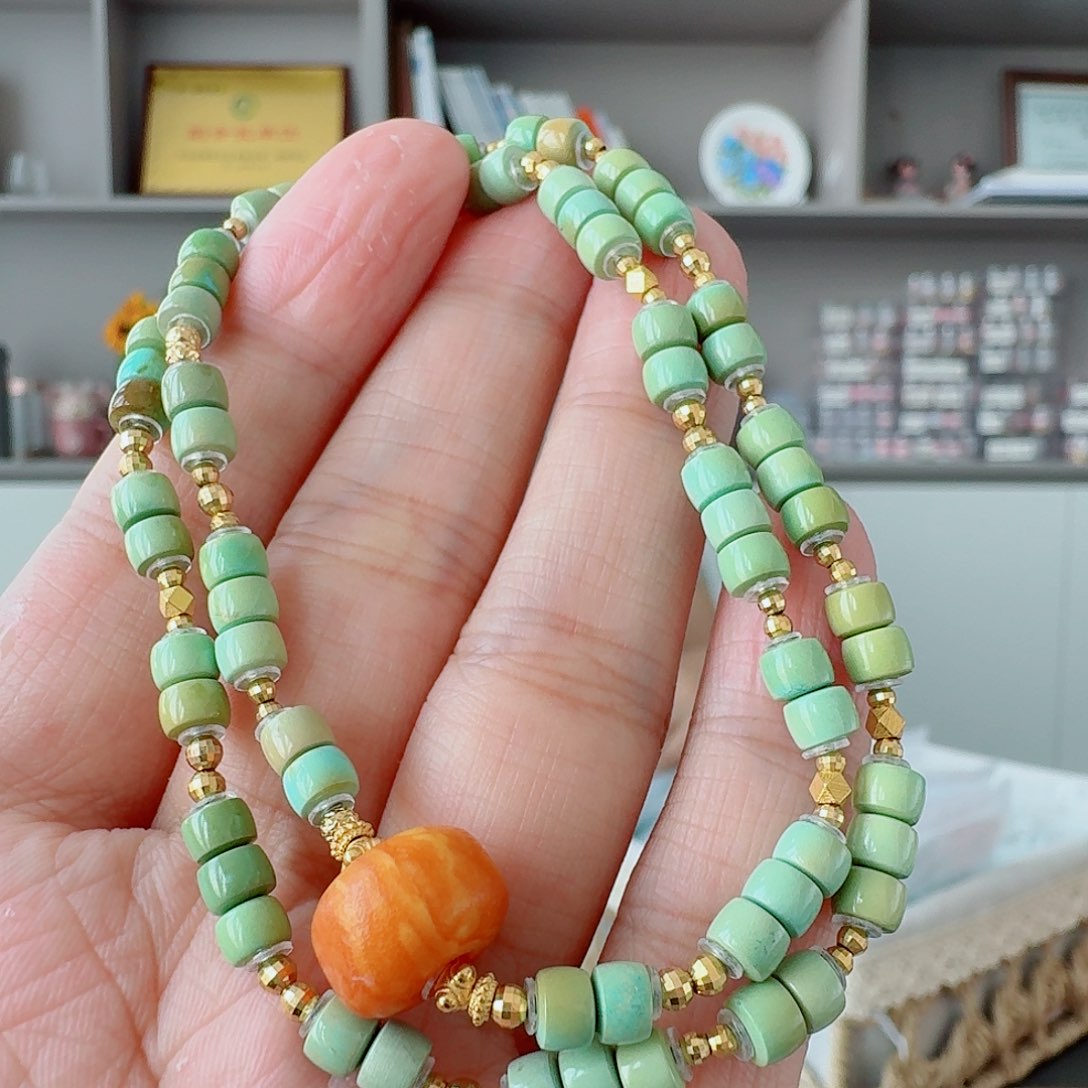 未镶嵌绿松石珠宝奇石