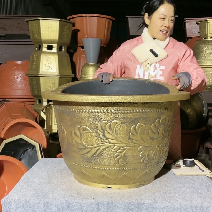 圆盆古铜六零两个