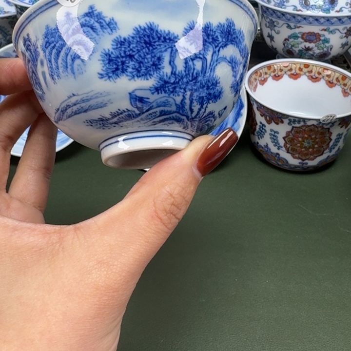 沙沙手工手绘茶具225