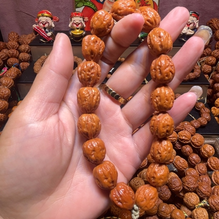 手串文玩核桃粗筋