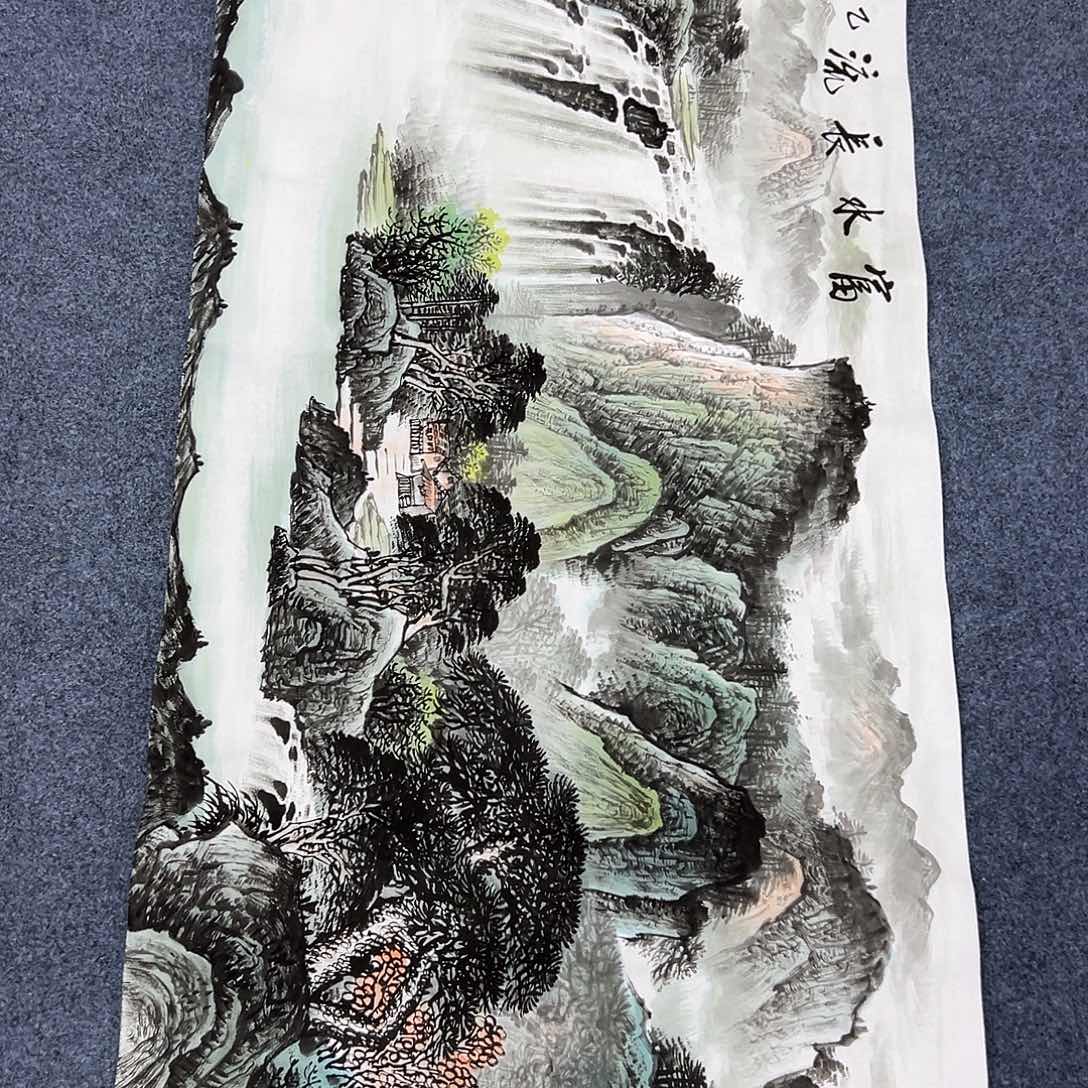 国画国画作品宣纸纯手绘