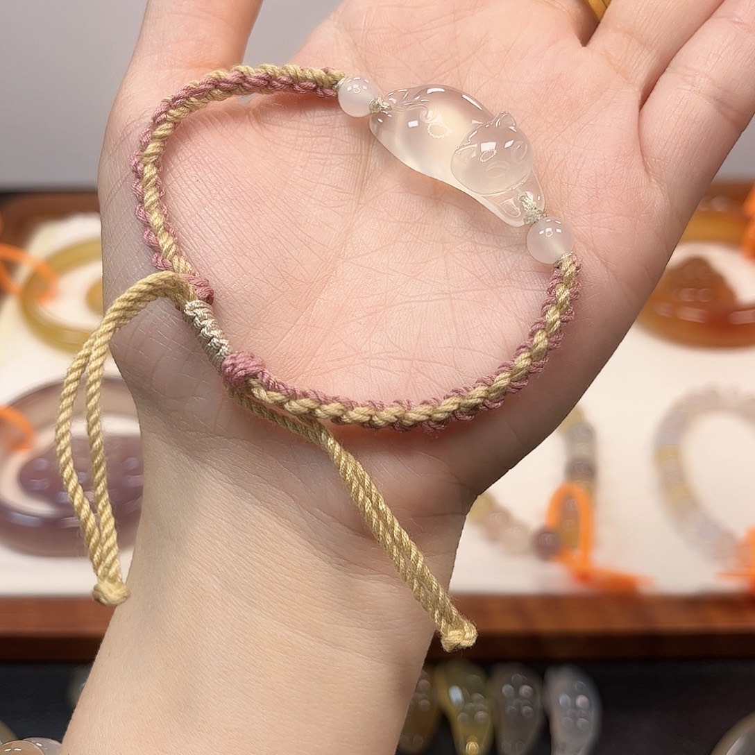 玛瑙/玉髓未镶嵌颈饰