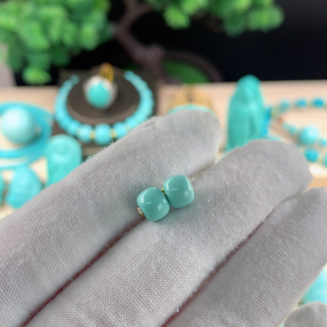 【闪购商品】绿松石珠宝奇石卡6.9未镶嵌