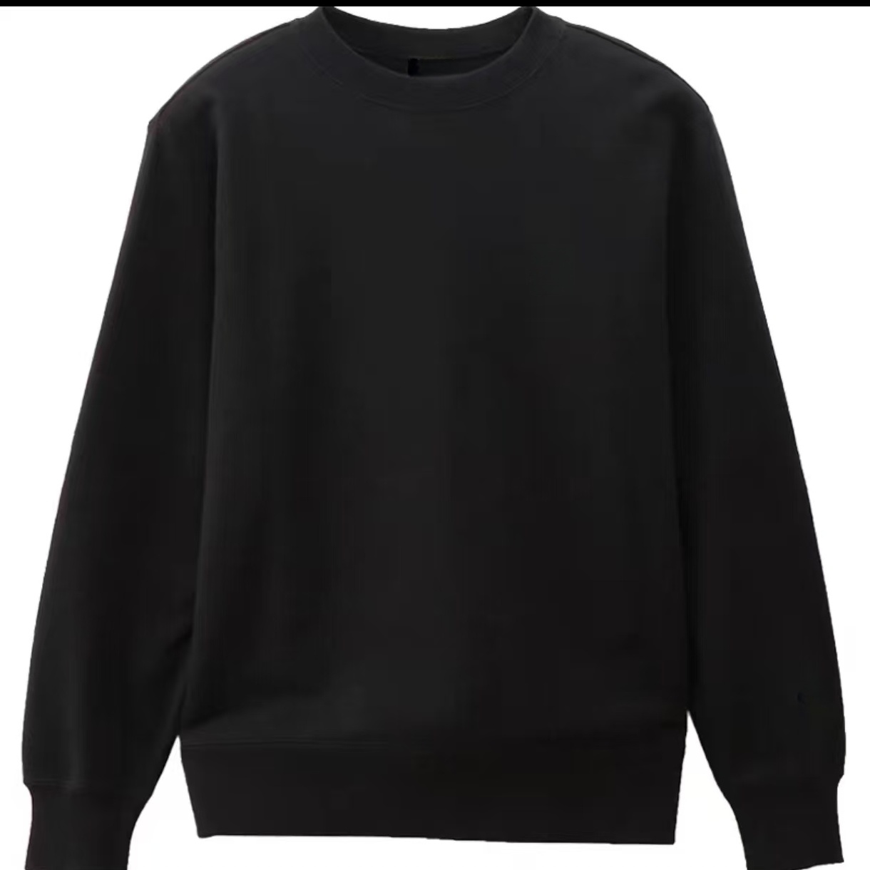 大牌剪标 YF秋冬长袖刺绣标透气圆领情侣卫衣休闲潮服宽松运动