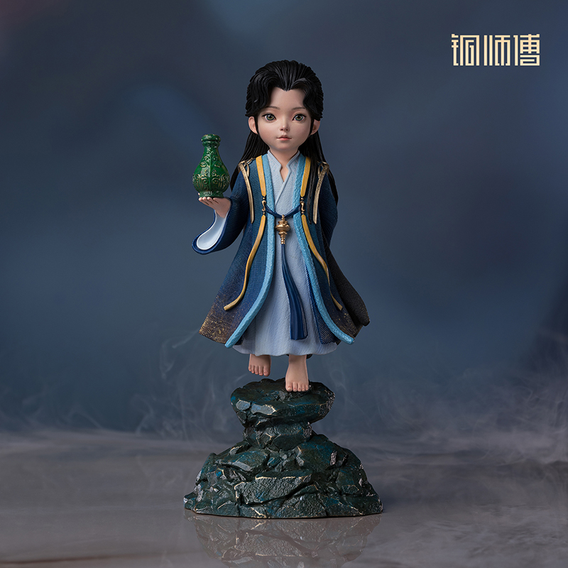 铜师傅《凡人动画之韩立元婴》正版授权 凡人修仙传联名手办铜摆件