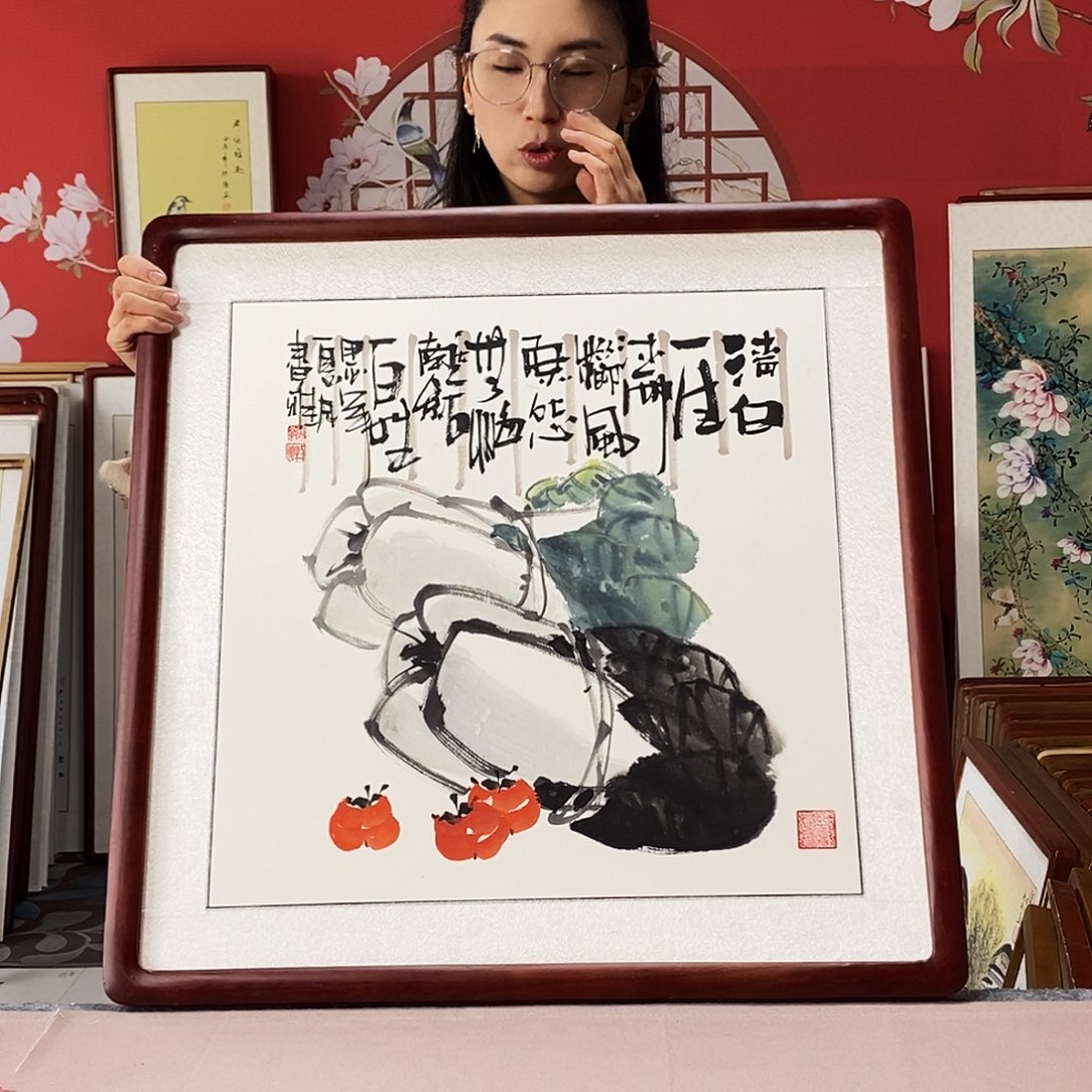 国画手写手绘62✖️62国画作品