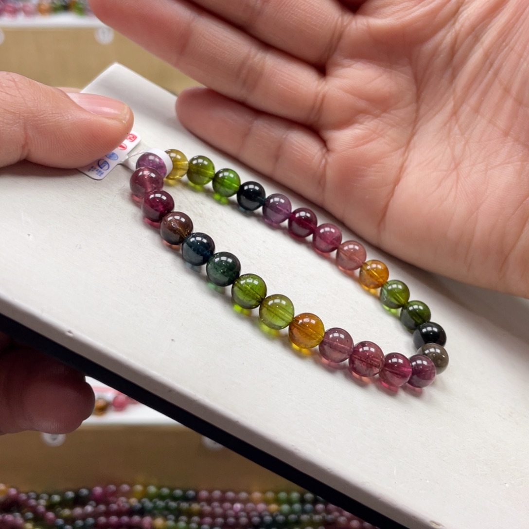 碧玺手串未镶嵌7mmmmmmmmmmmmmmmmmmmmm