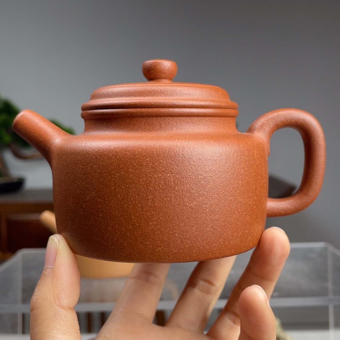 【闪购商品】紫砂茶壶水*六红降坡德中容量220cc