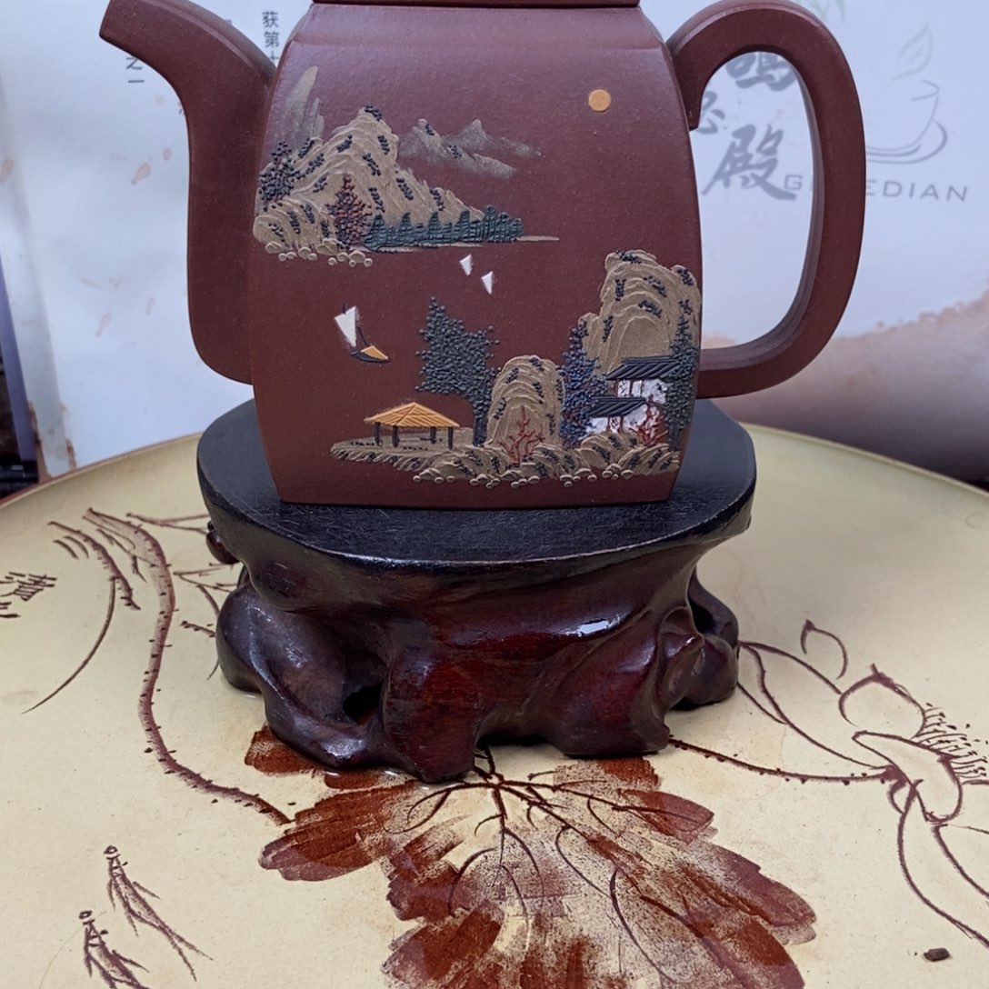 紫砂茶壶山****司全手陈俊280