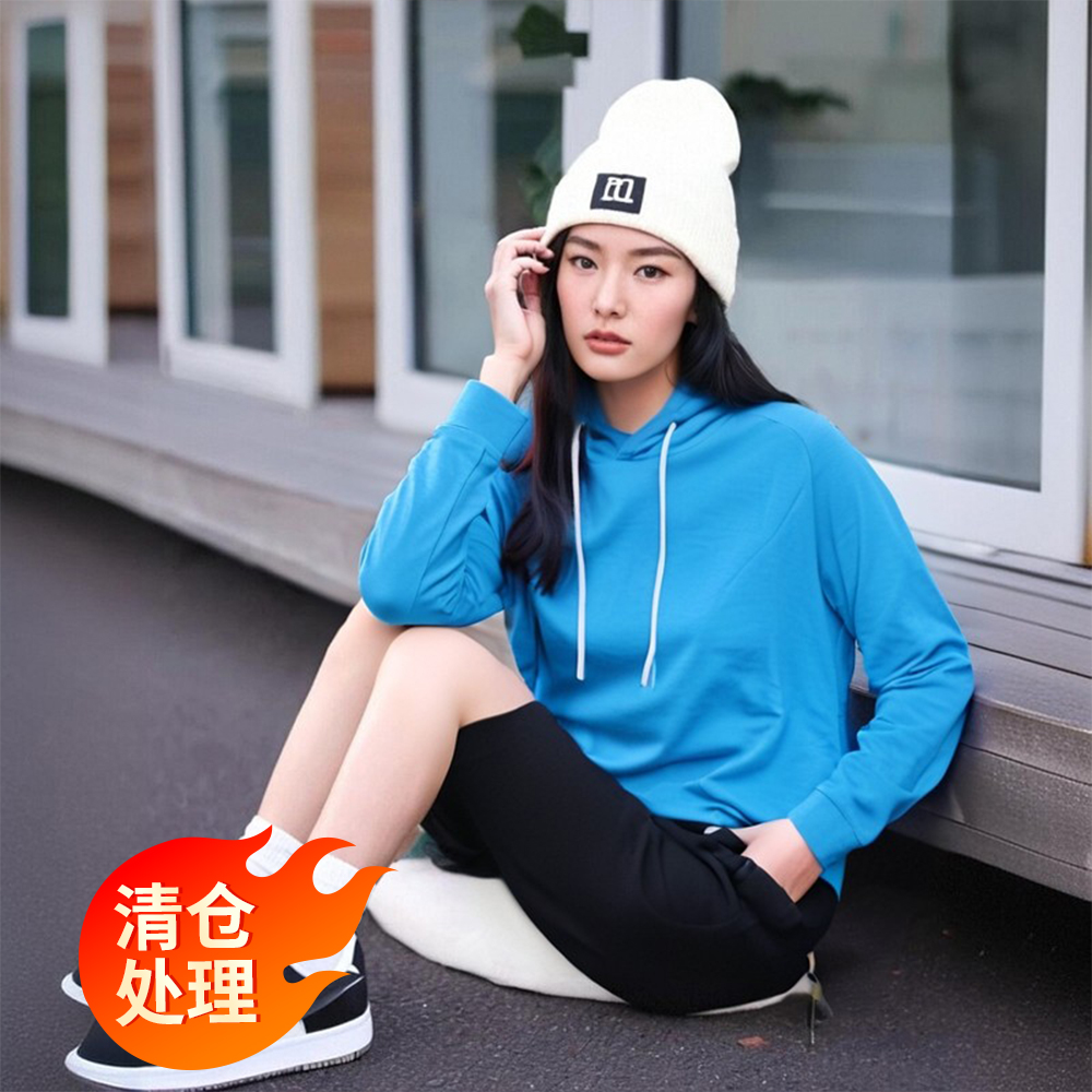 美利奴绵羊毛男女户外连帽套头运动帽衫外套卫衣透气抑菌轻盈保暖