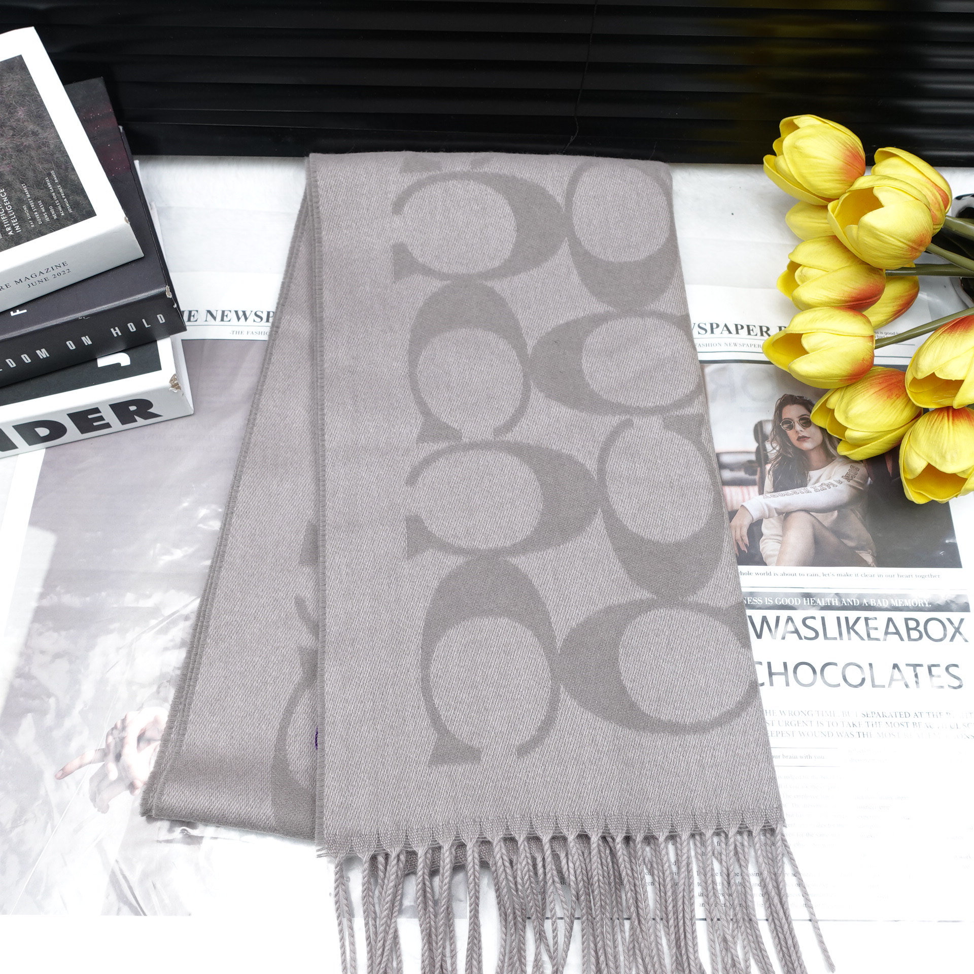 99新 COACH/蔻驰 围巾/T10297781