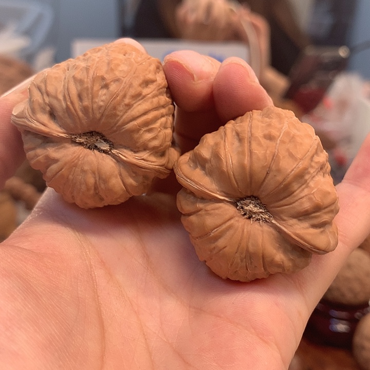 文玩核桃把件39 南瓜墩