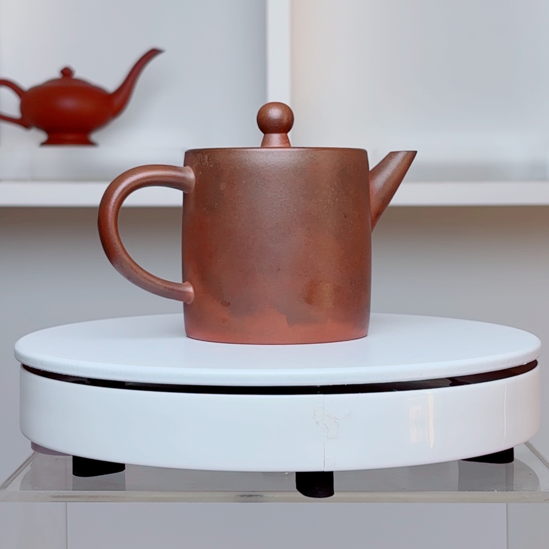 s***t茶壶紫砂龙窑柴烧紫砂壶220cc