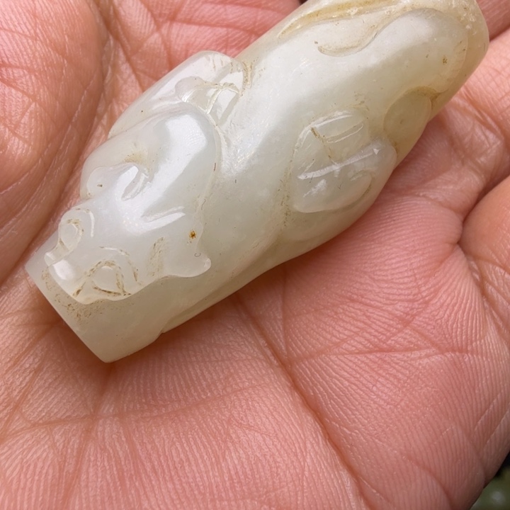 美***。和田玉（糖玉）未镶嵌珠宝半成品