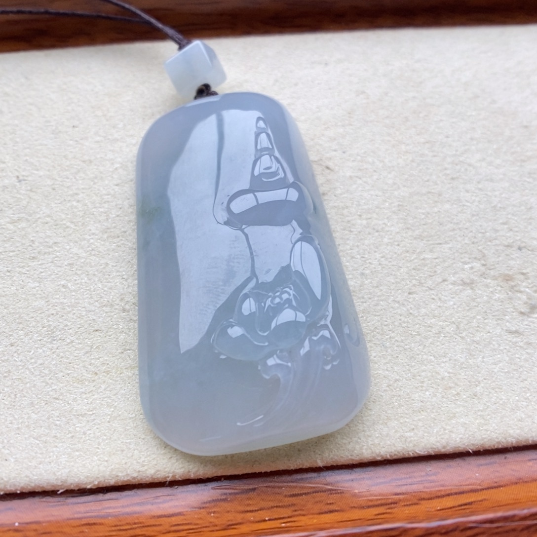 翡翠未镶嵌颈饰吊坠30