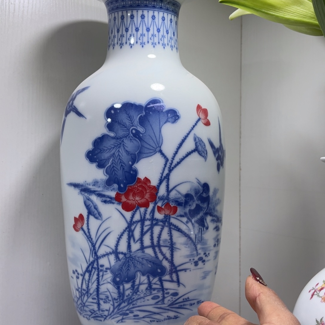 景德镇陶瓷花瓶摆件