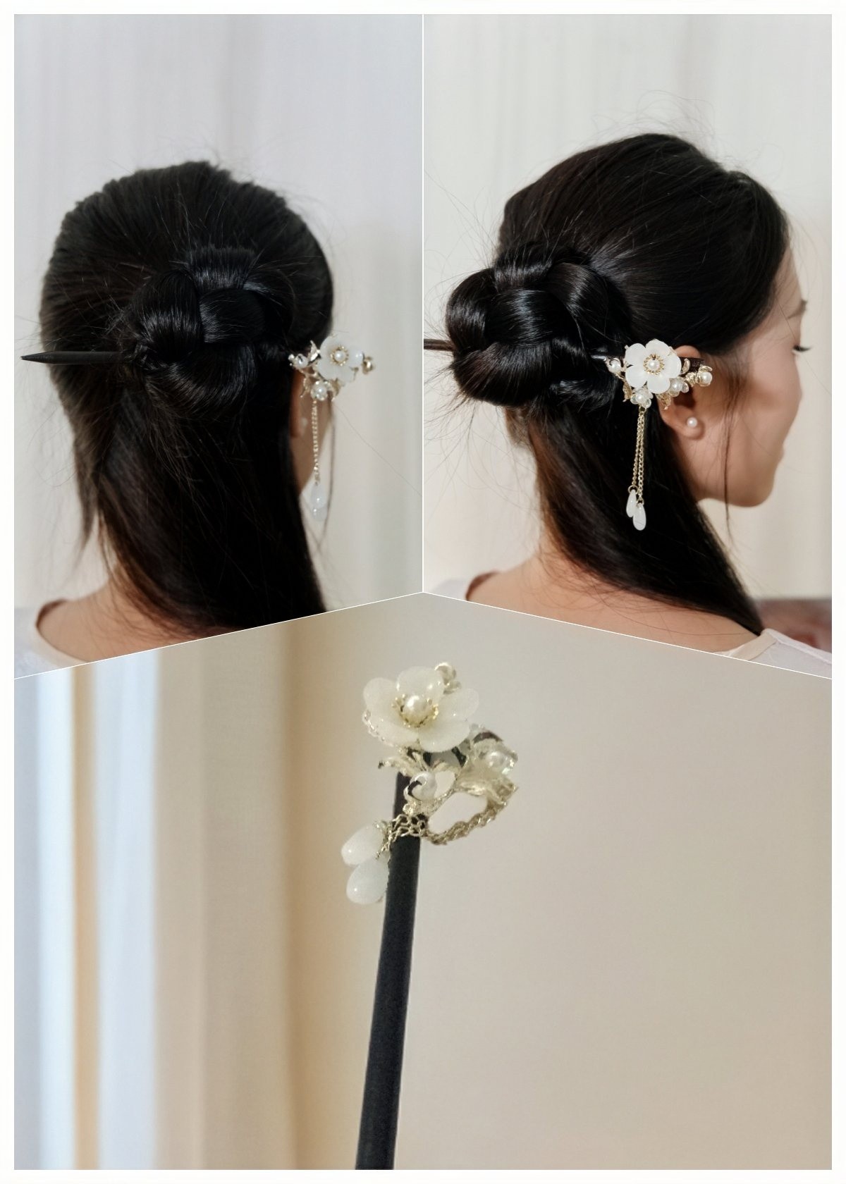 简约复古/宫廷原创设计发簪步摇民族风簪发百搭手工古风簪子气质