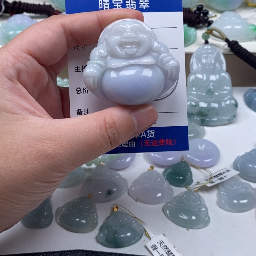 翡翠未镶嵌颈饰天然翡翠
