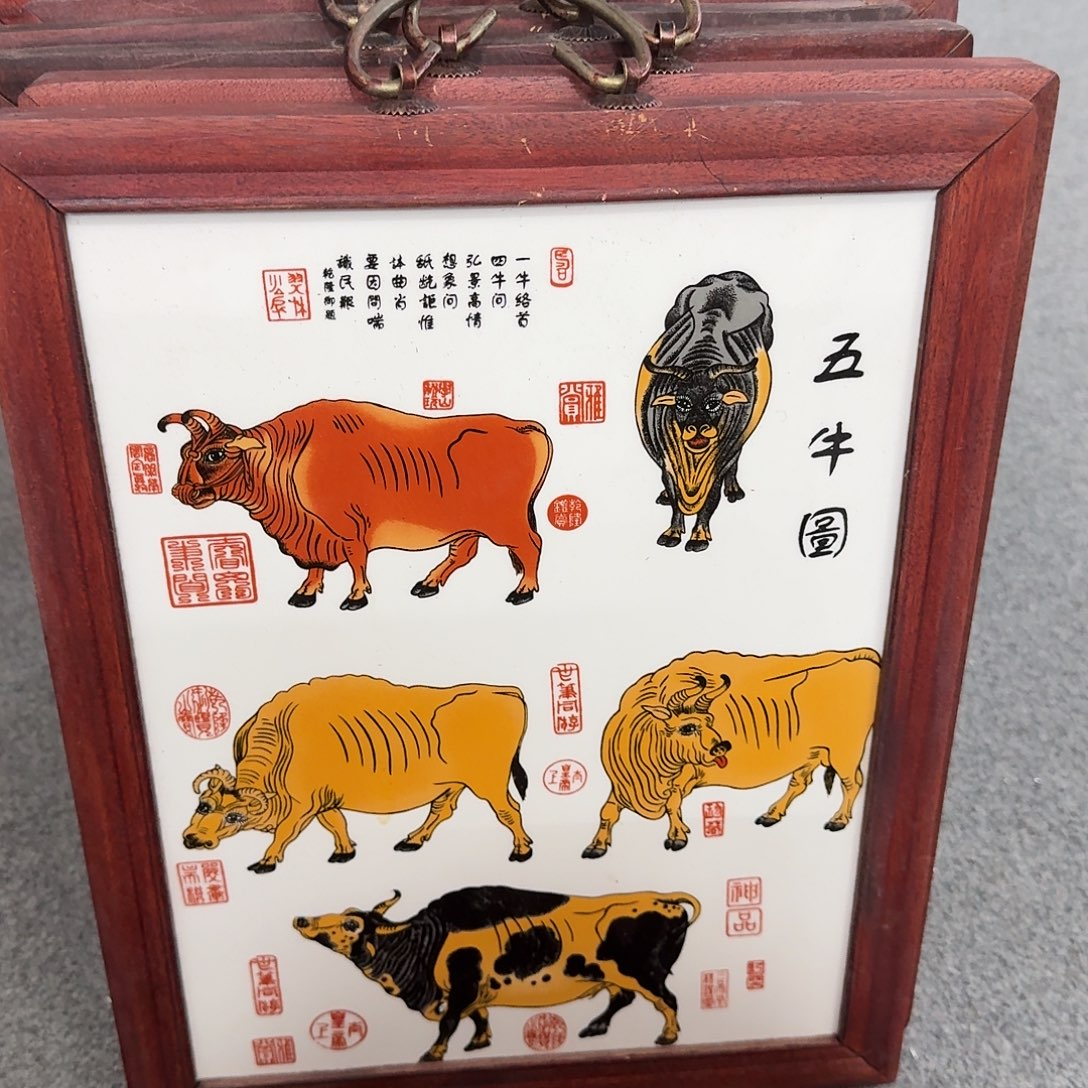 陶瓷摆件瓷板画瓷板画