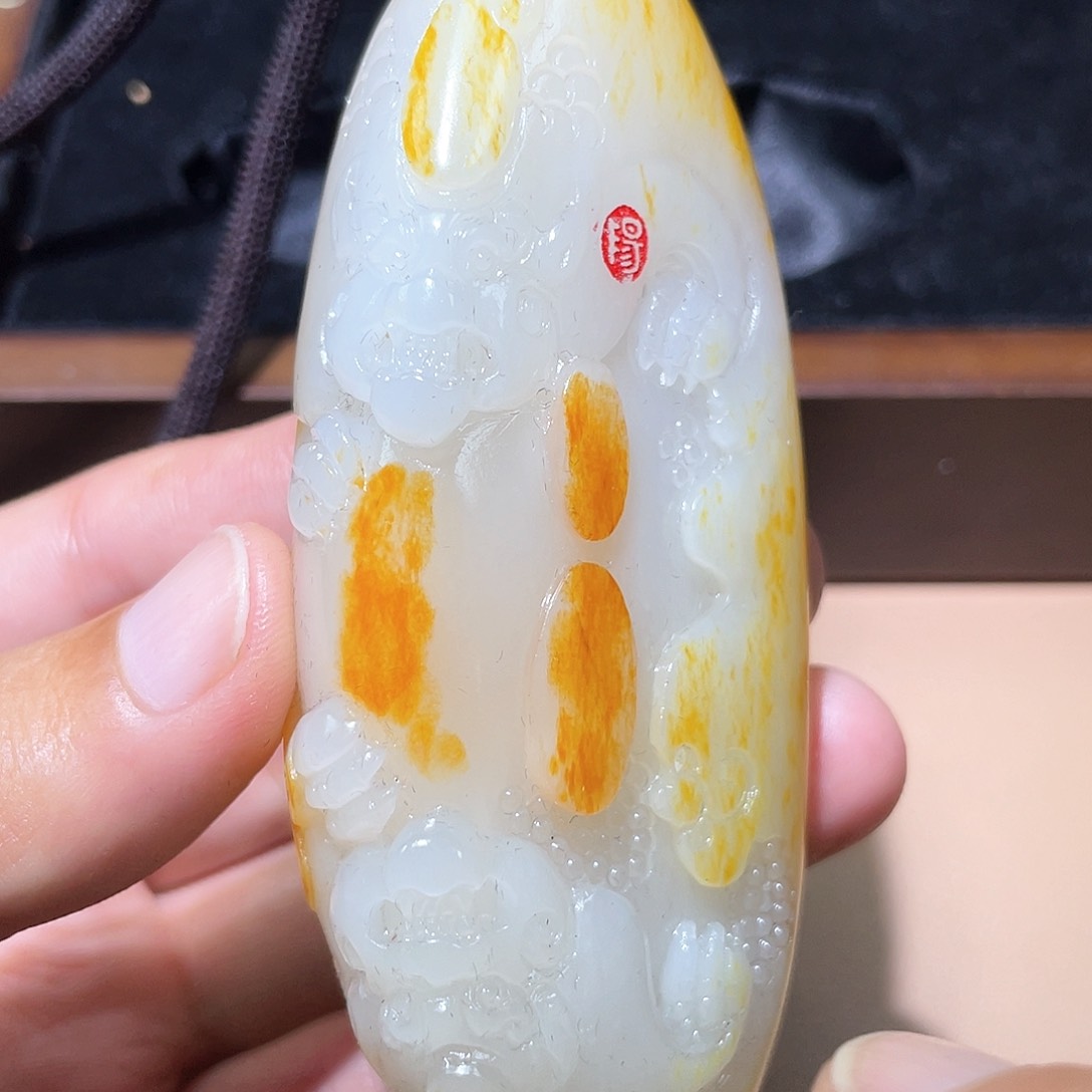 和田玉颈饰未镶嵌A7 