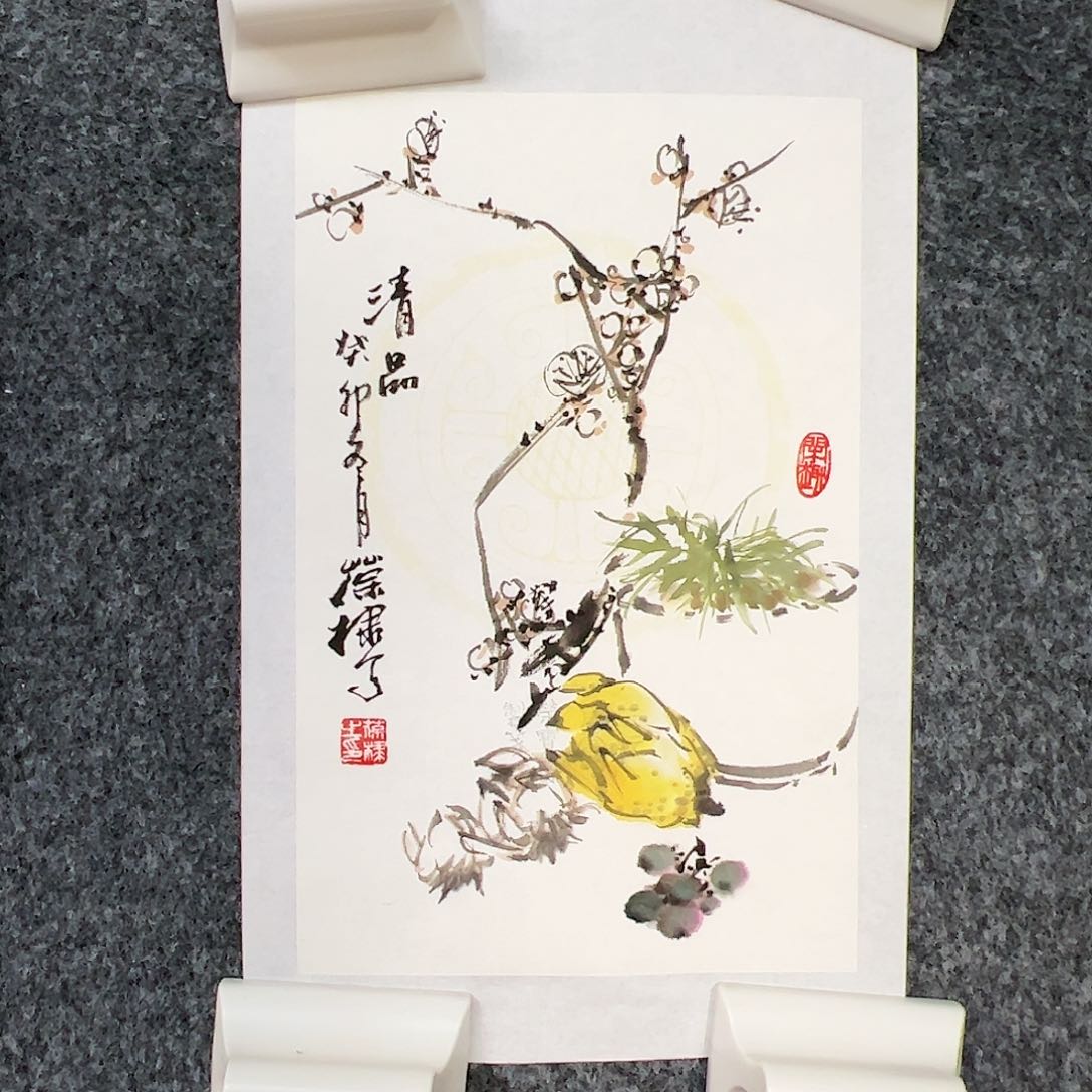 国画（g70098）花鸟框 书画