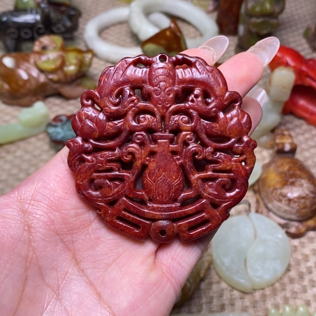 白玉菩提吊坠白玉菩提白玉菩提摆件