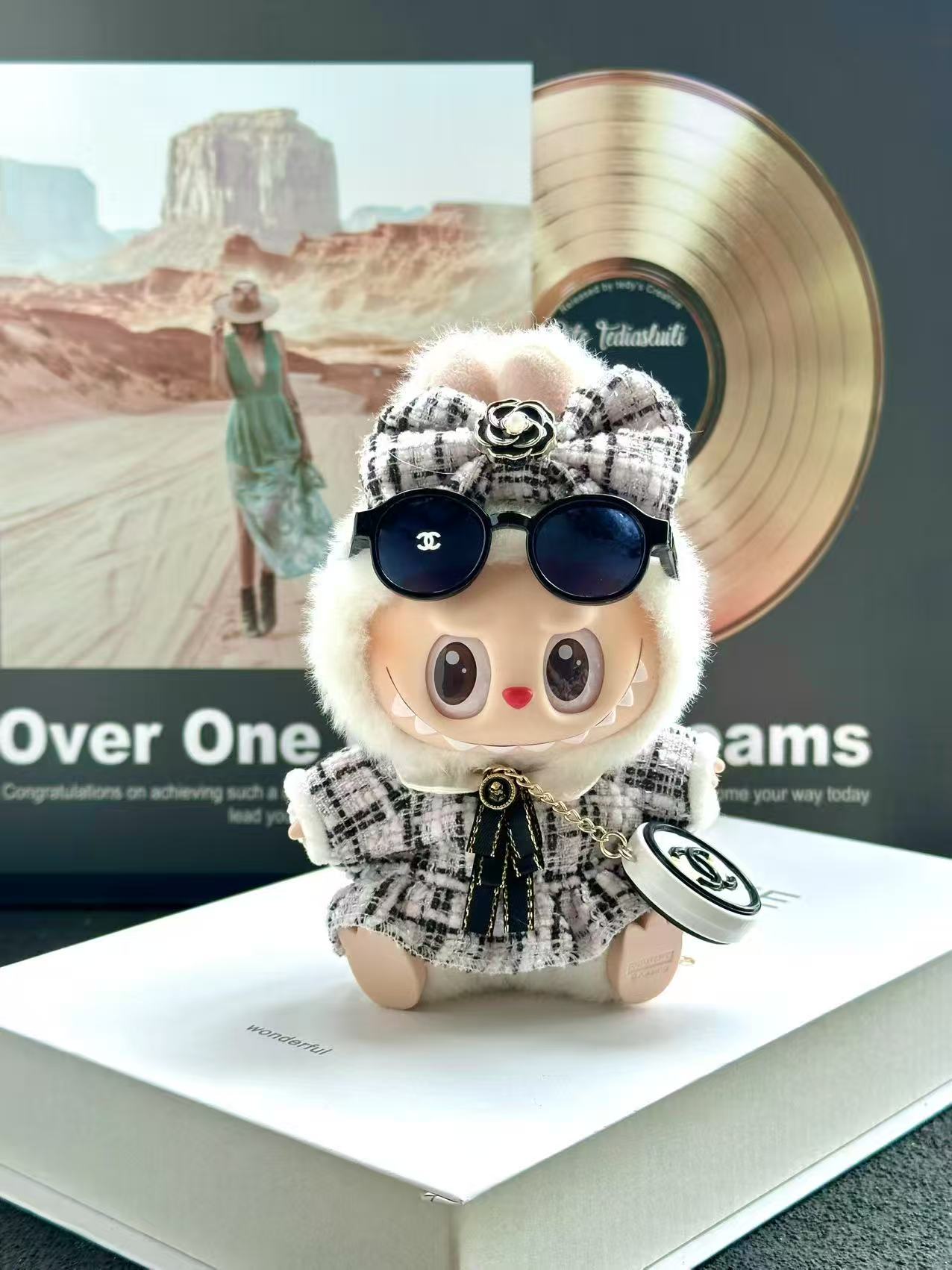 【仅娃衣】LABUBU一二三代蝴蝶结C通用娃衣