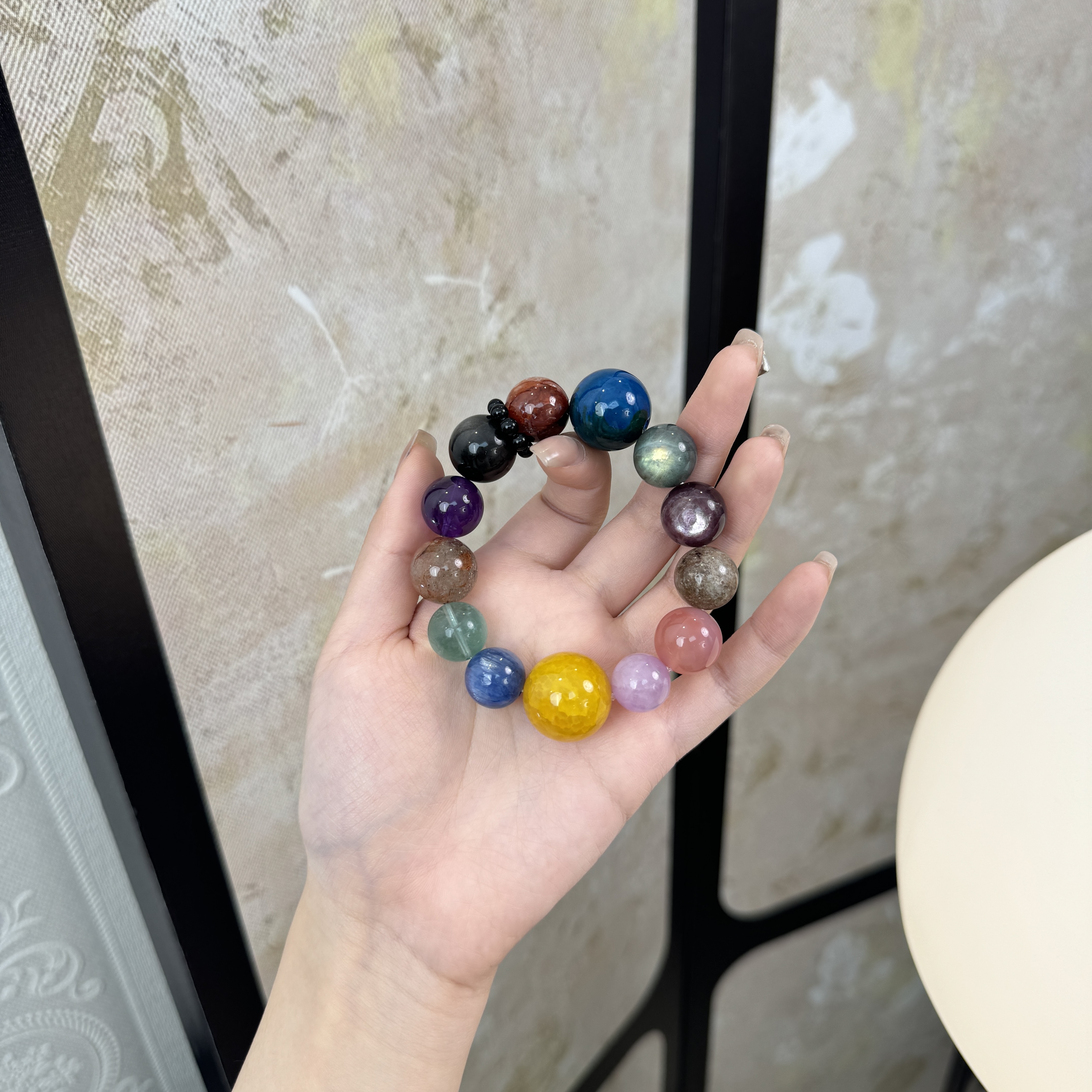 YYZ304源源手作*D琳琅曜彩手串F5-4