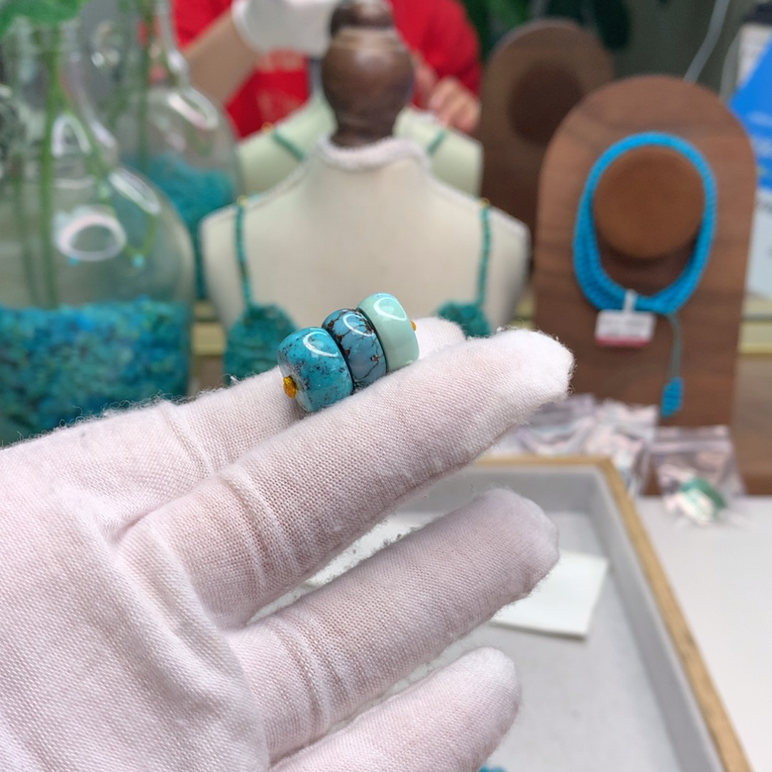 绿松石未镶嵌配饰