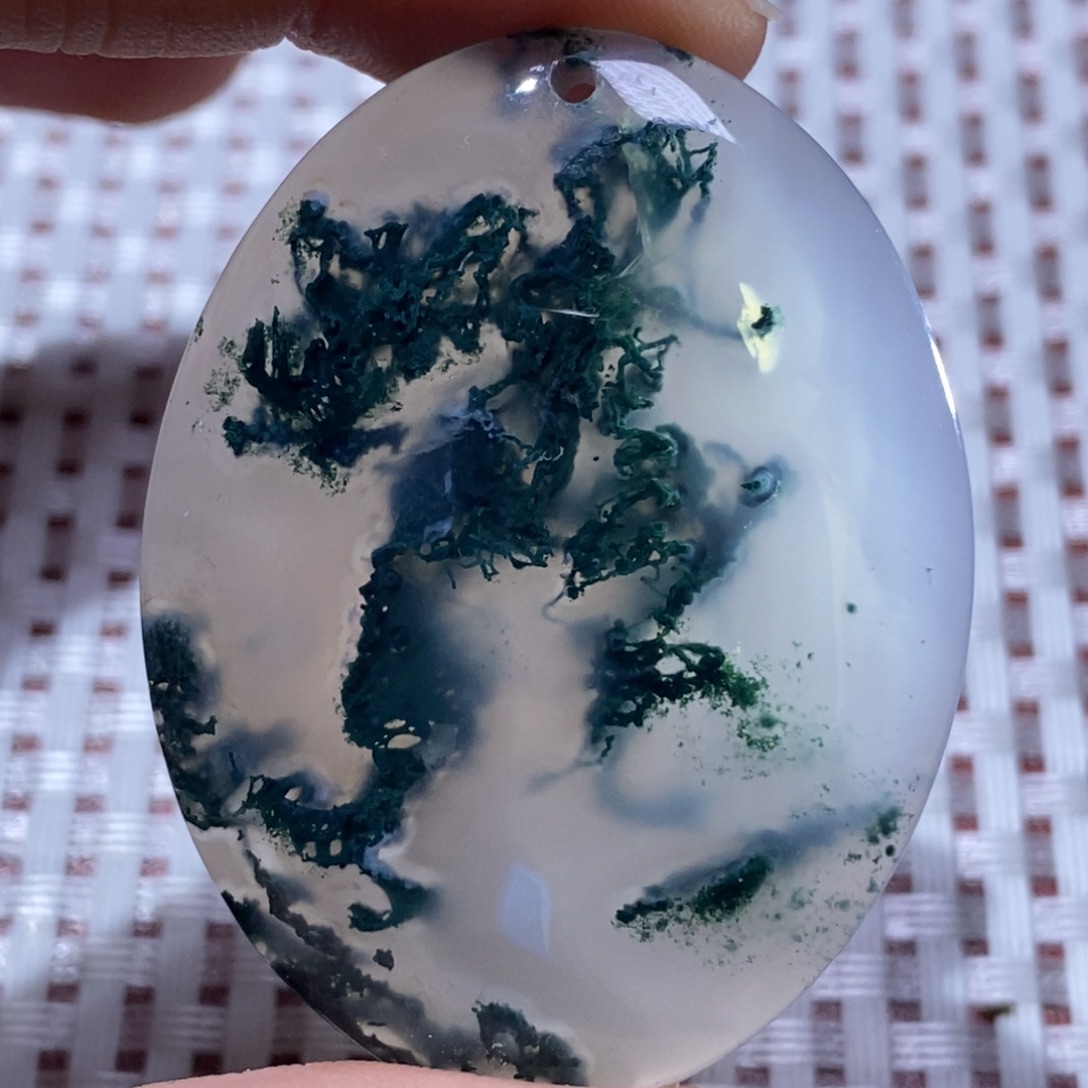 色***空玛瑙/玉髓合金颈饰075