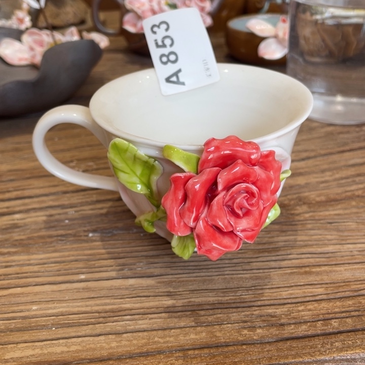 卢***又手工制作陶瓷茶具茶杯青蛙