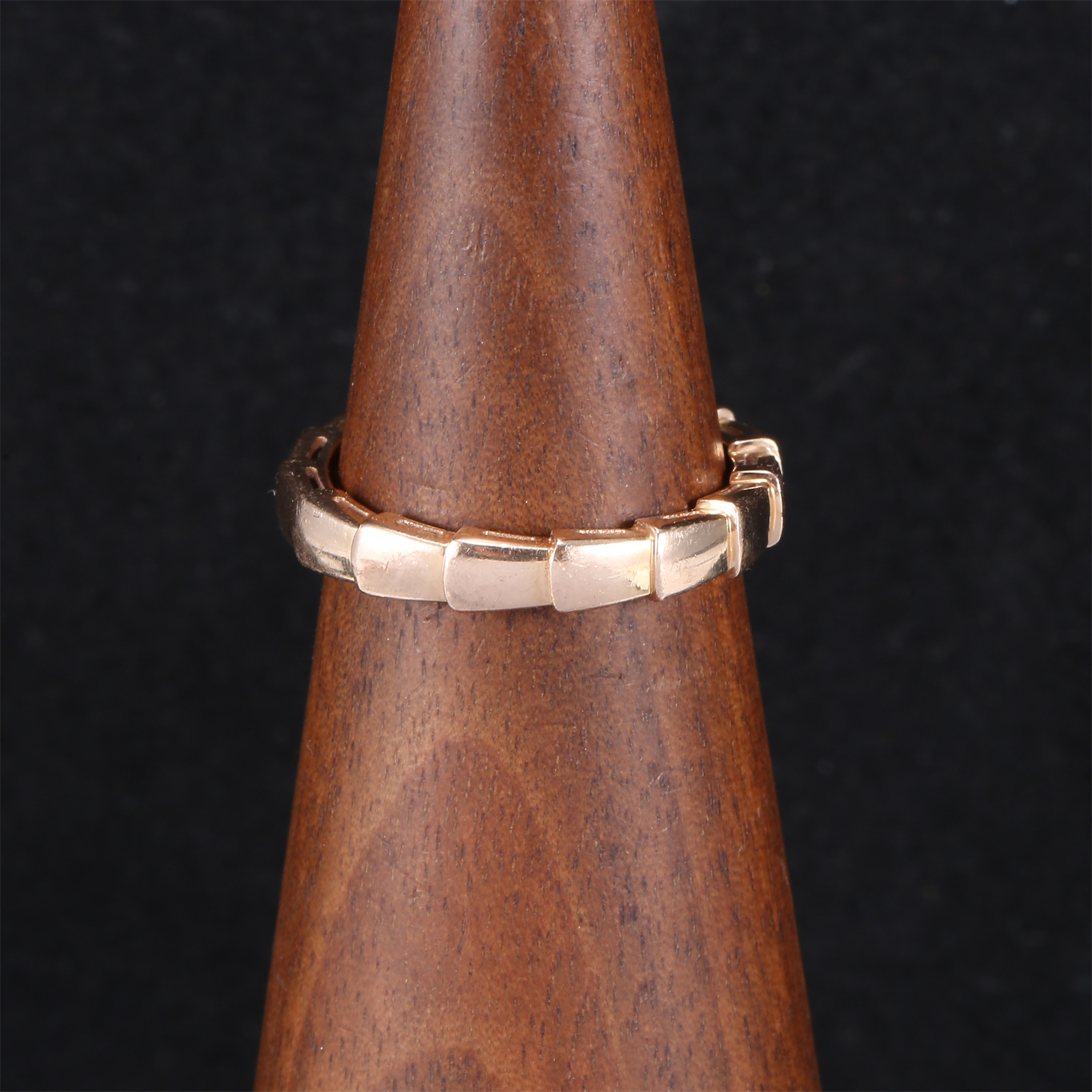 95新 BVLGARI/宝格丽 宠粉 18k金 戒指 18K玫瑰金 56 P234759053