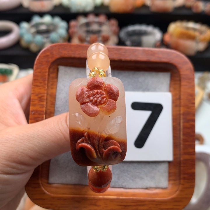 石英质玉手链未镶嵌