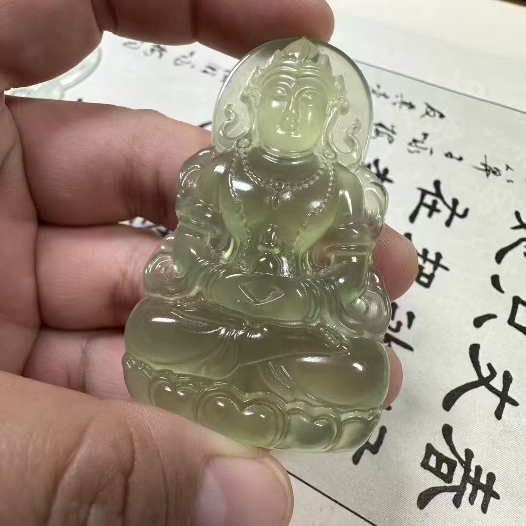 《抖音质检》纯天然高透度母观音多样性发其一XL‘’