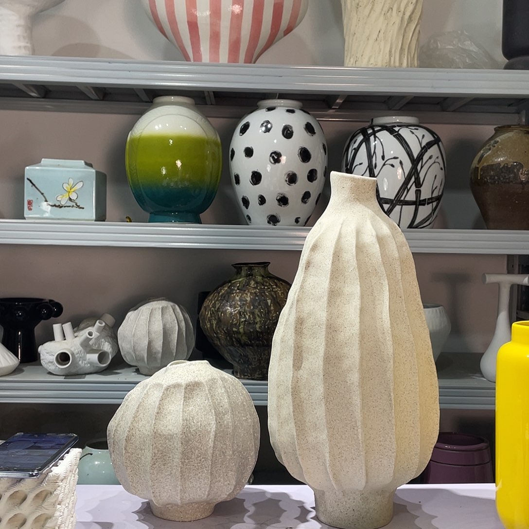 瓶陶瓷花器摆件系列-一套