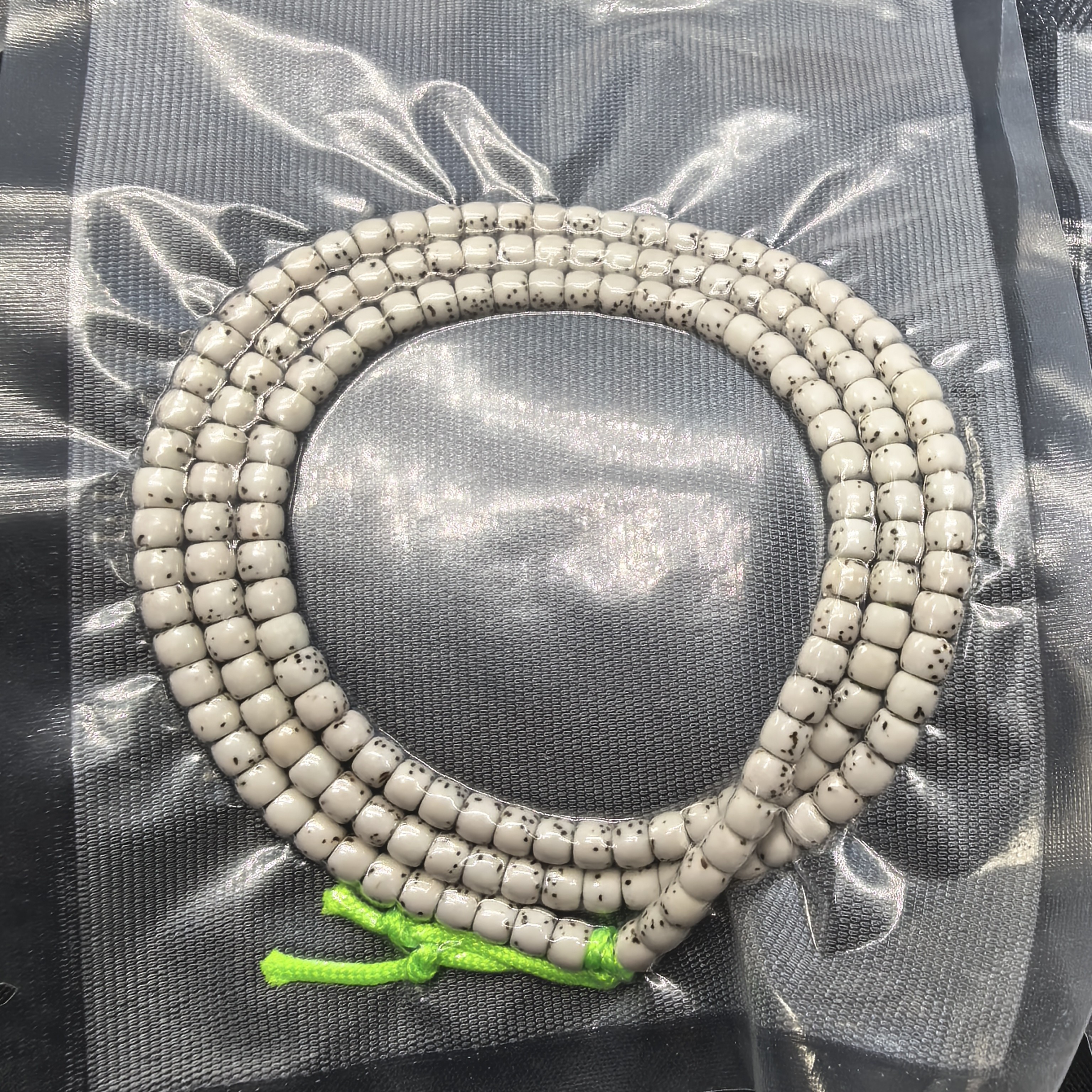 原生态大留白河豚顺白星月菩提长串