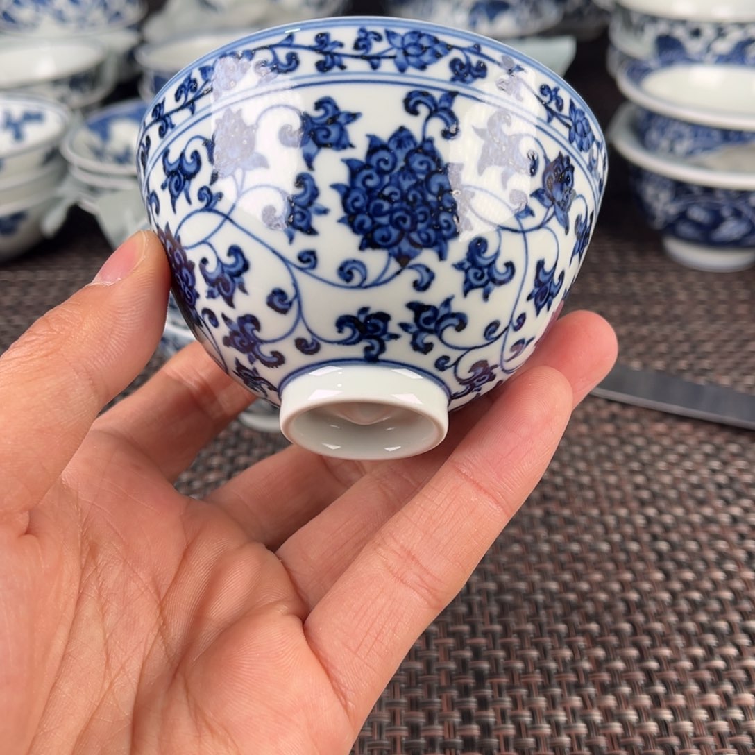 瓷片景德镇陶瓷杯子