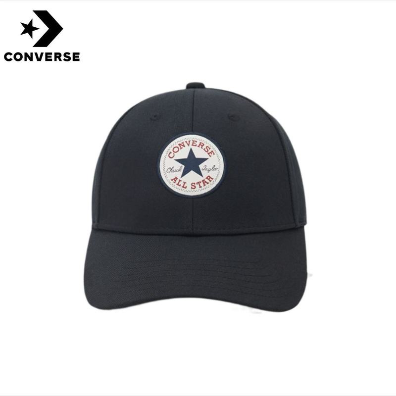 CONVERSE匡威男女同款星星贴片棒球帽运动鸭舌帽10022135-001