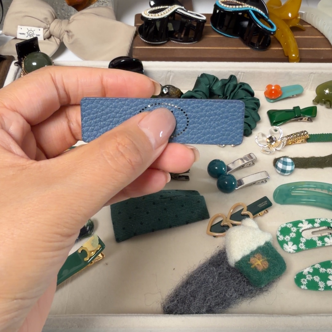 琉璃纯铜合金夹子