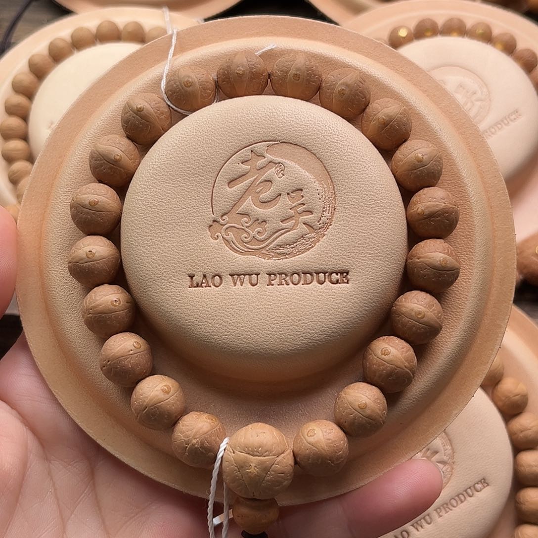 凤眼菩提手串精品12mm玉化皮质高密度满分皮质